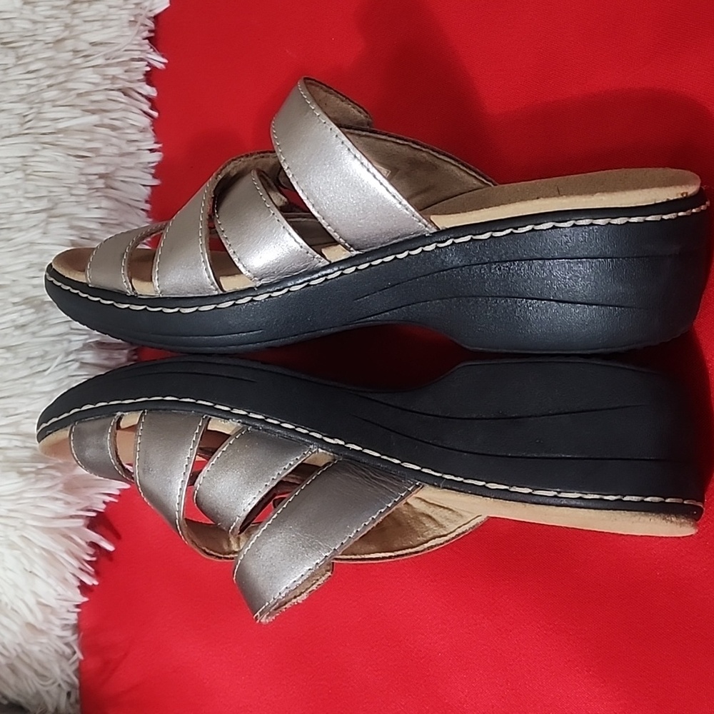 Clarks Collection Leather Sandals- Merliah Karli - image 5